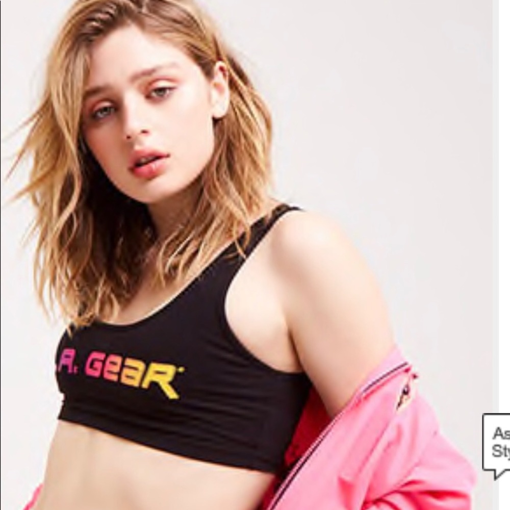 Vintage L.A Gear crop top